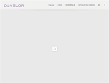 Tablet Screenshot of develor.pl