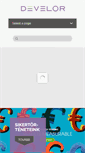 Mobile Screenshot of develor.hu