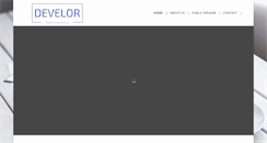 Desktop Screenshot of develor.fi