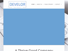 Tablet Screenshot of develor.fi